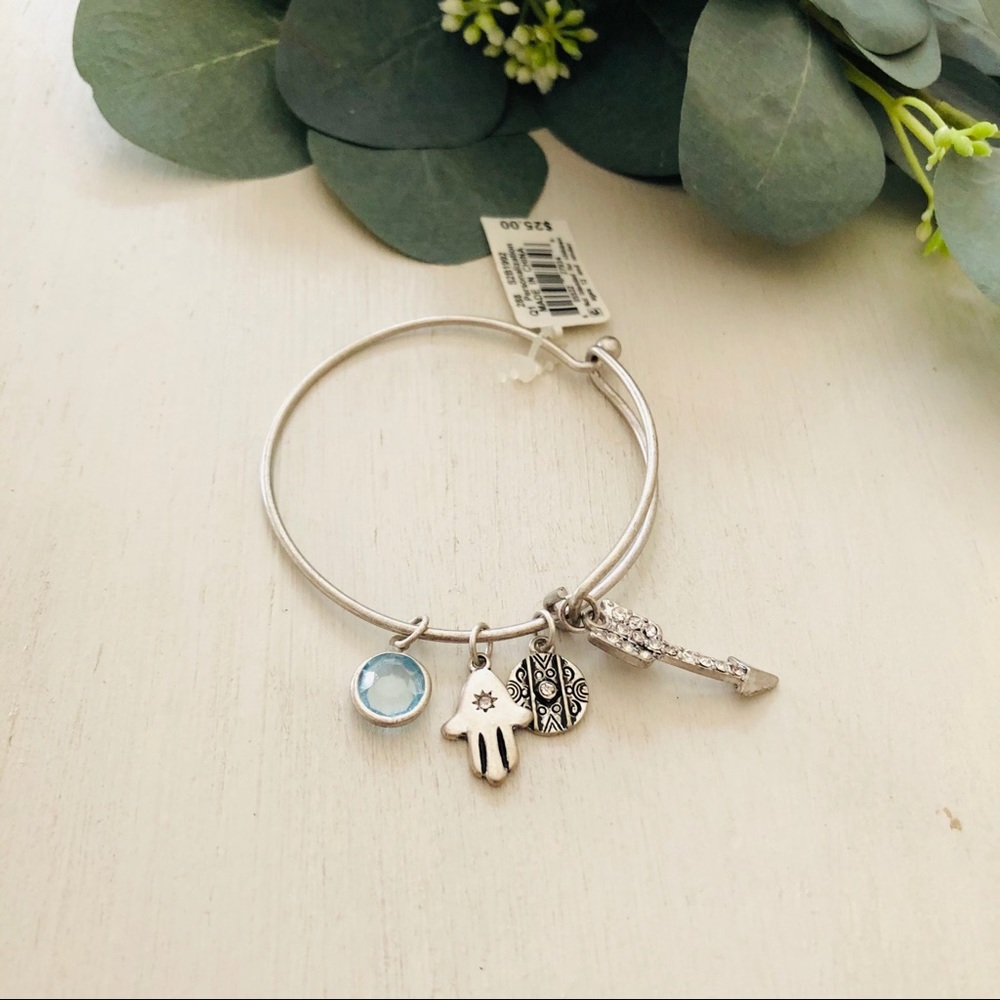 Macy’s Arrow Charm Bangle Bracelet